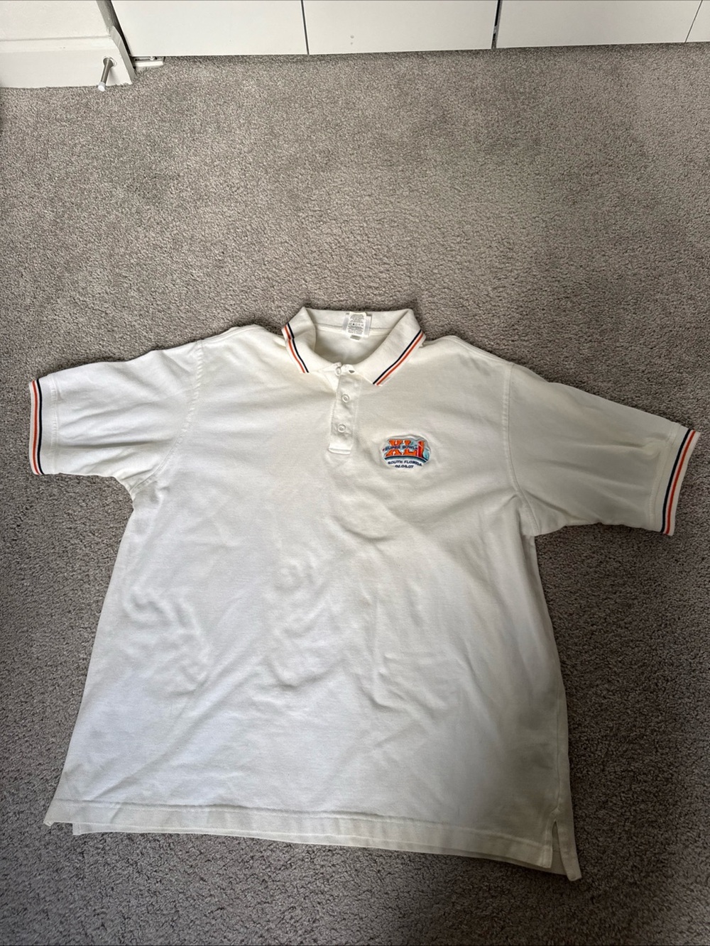 Vintage 2007 Southflorida Superbowl NFL Polo 100% Cotton Colts Bears 2XL‎